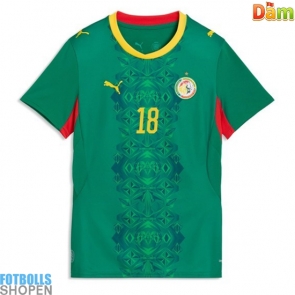 Billiga Senegal Ismaila Sarr #18 Bortatröja Dam VM 2026 Kortärmad